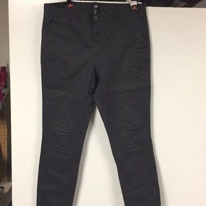 H and m chinos worn twice